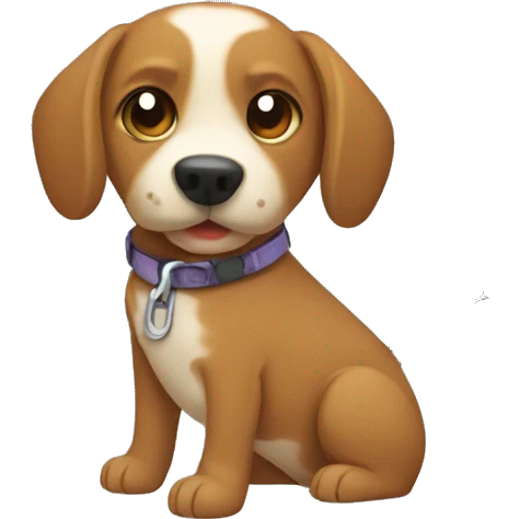 retractable dog leash emoji