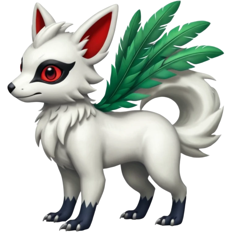 Shiny Linoone-Absol-Trico-Hybrid (Full body) emoji
