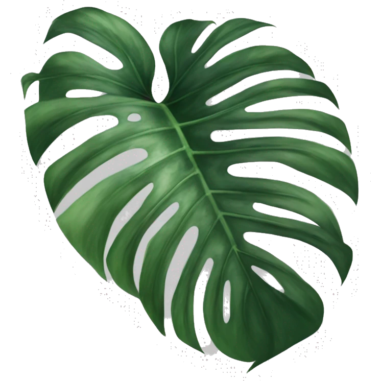 Monstera albo variegata emoji