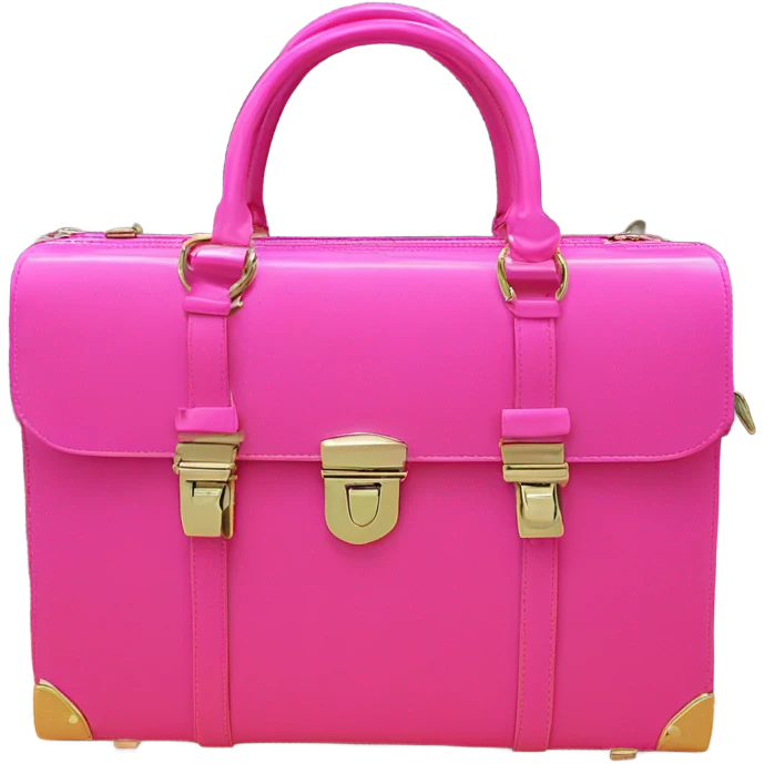 pink briefcase emoji