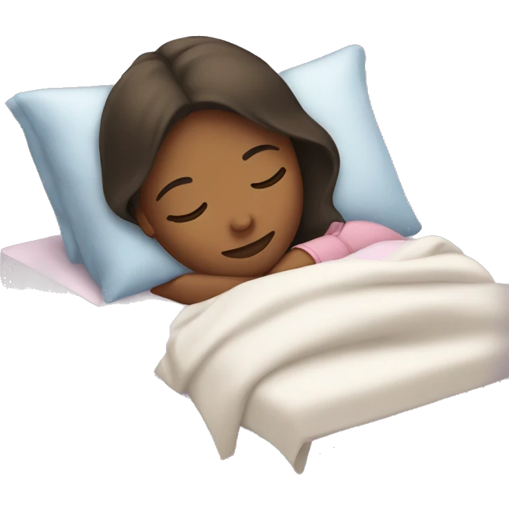 Girl sleeping emoji