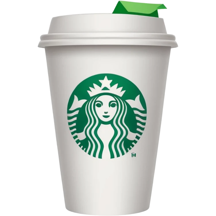 Starbucks cup emoji