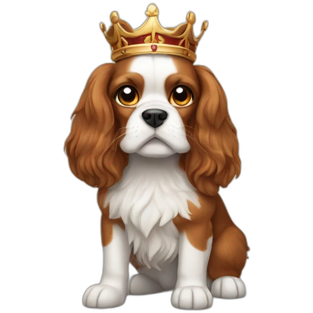 rabbit king charles dog emoji