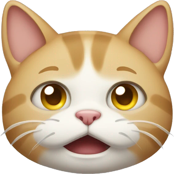 Crying cat emoji