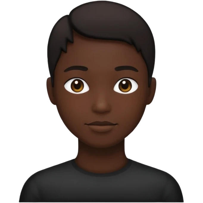 silueta negra persona emoji
