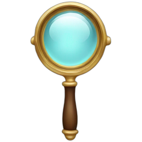 amgnifying glass emoji