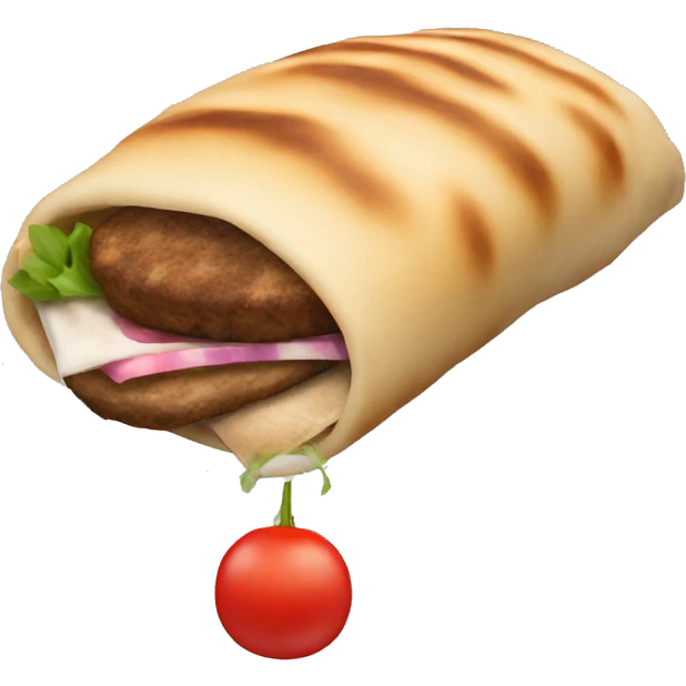 Kebab che dorme emoji