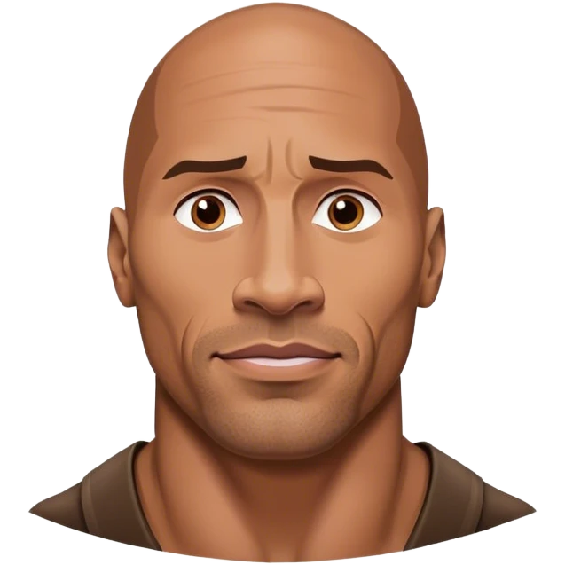 Dwayne Johnson emoji