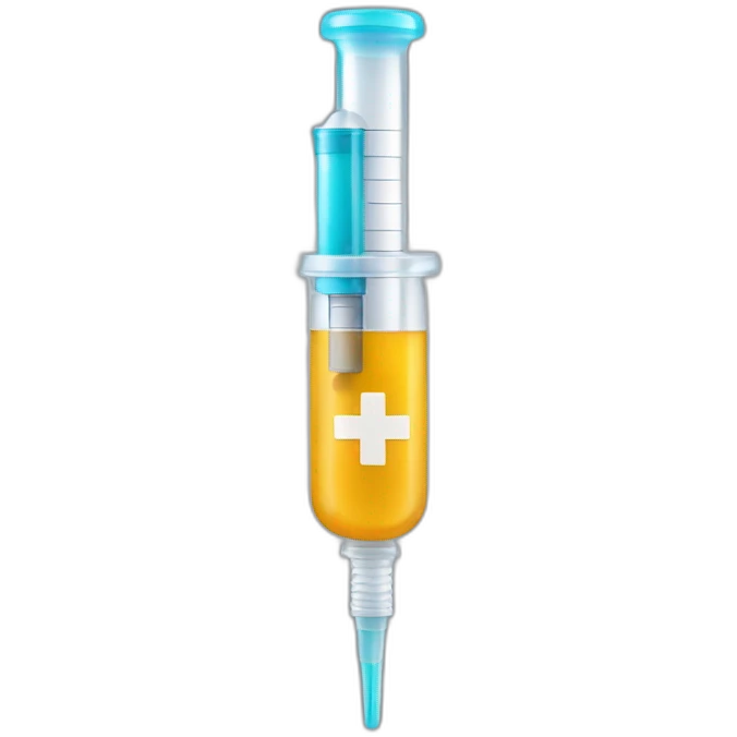 Medical syringe emoji
