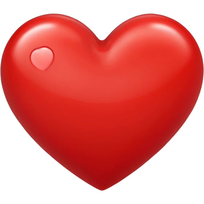 red heart on a blue background emoji