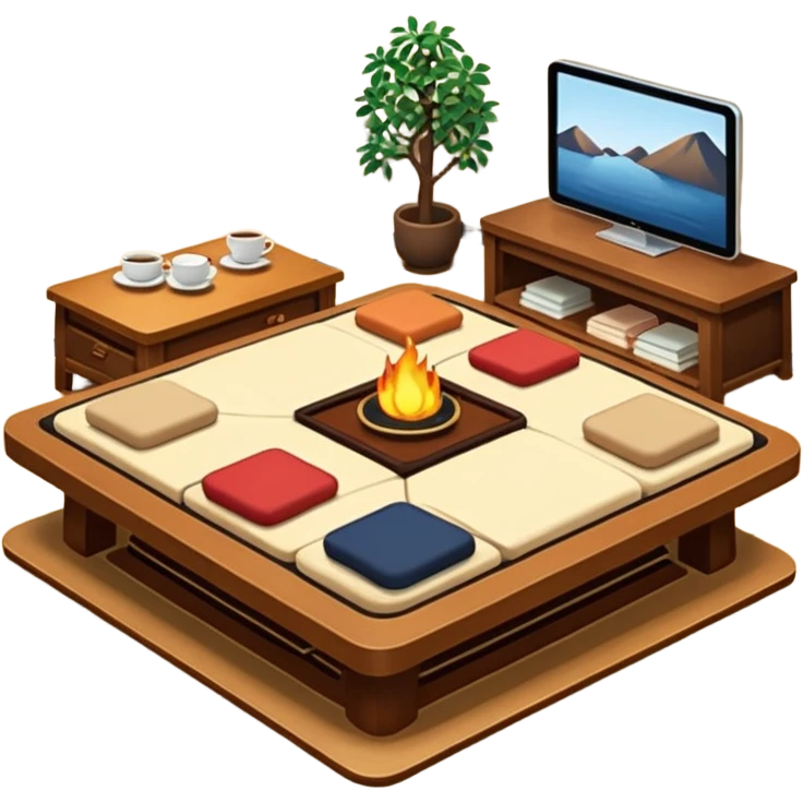 Japanese kotatsu emoji
