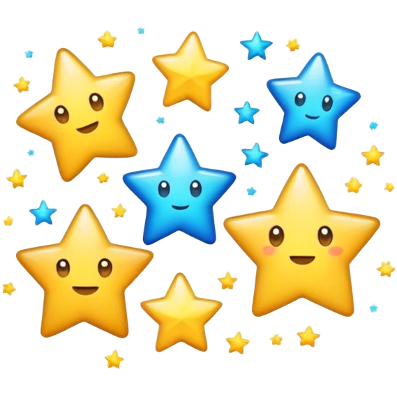 Stars sparkle emoji