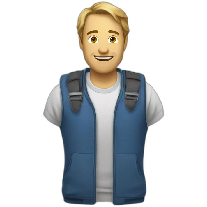 синяя машина Рено Логан  emoji