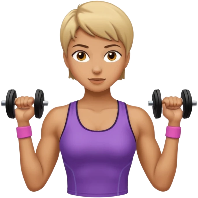 Gym girl emoji