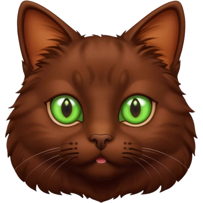 chocolate cat emoji
