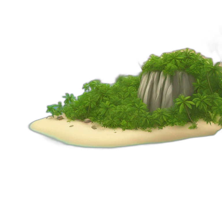 paradise island emoji