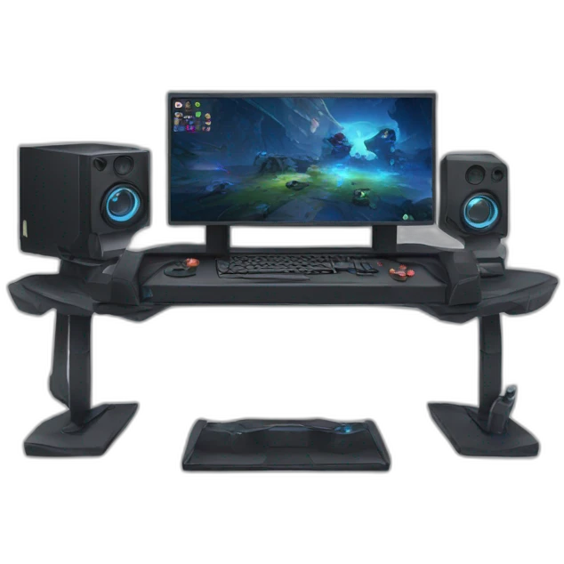 Gaming setup emoji