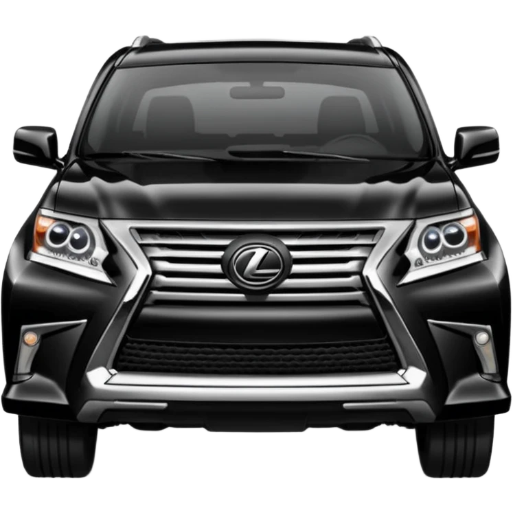 Black Lexus gx  emoji
