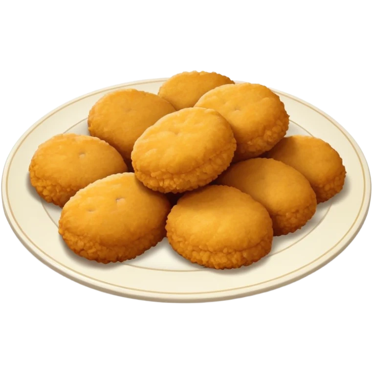 Plato de croquetas  emoji