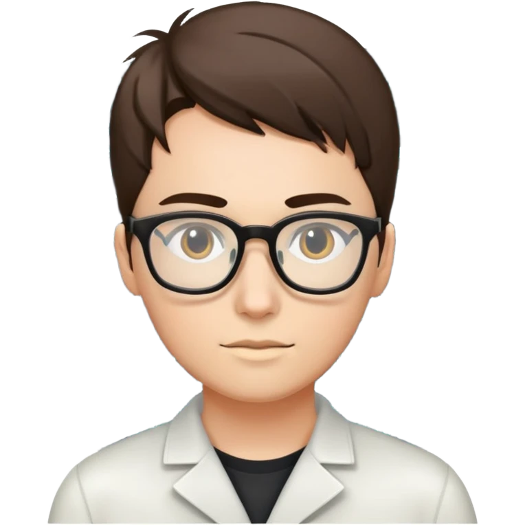 computer programmer with glasses and code symbols emoji