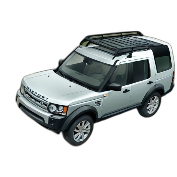Land Rover discovery 4 on a mountain emoji