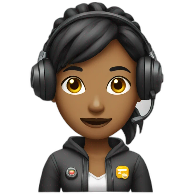 woman gamer emoji