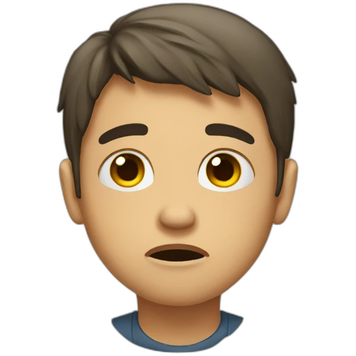 crying student emoji