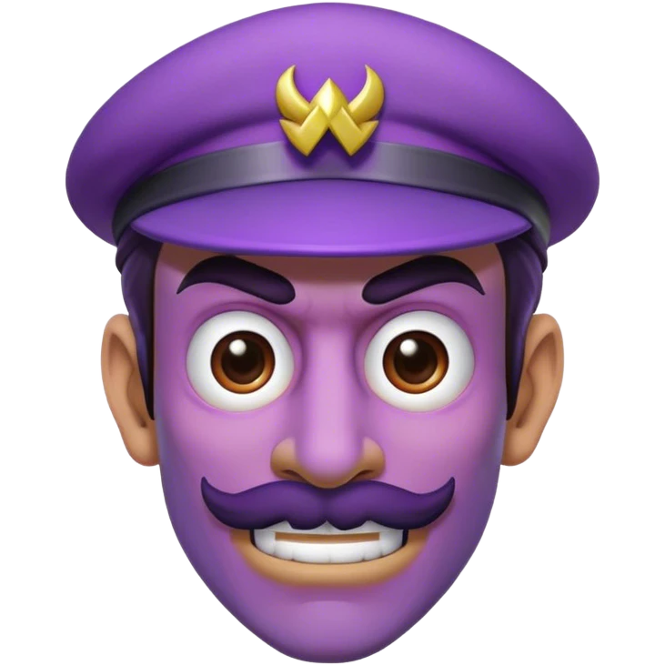 Waluigi from Mario emoji