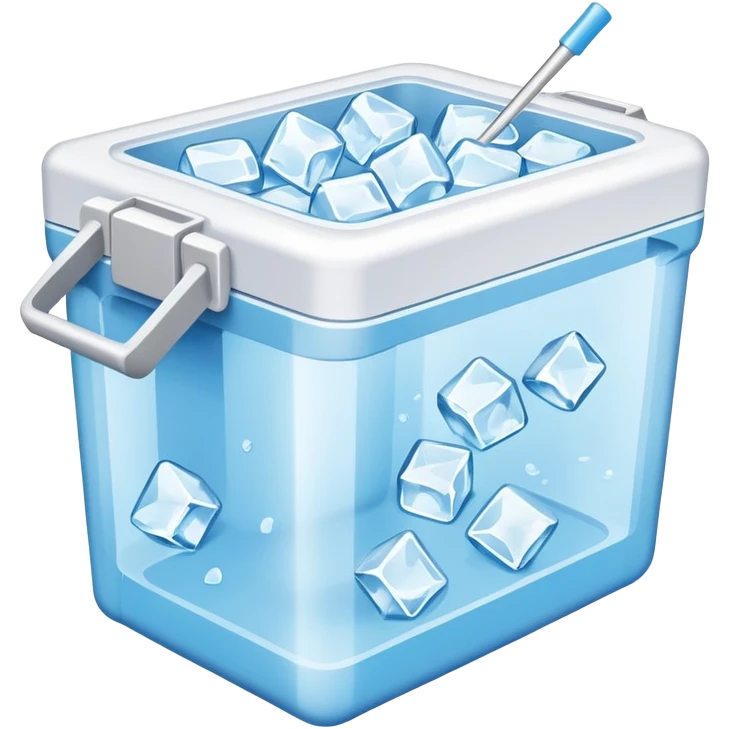 Ice cooler emoji