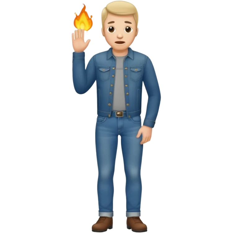 a man farting by his butt  emoji