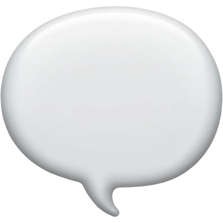 Speech balloon emoji