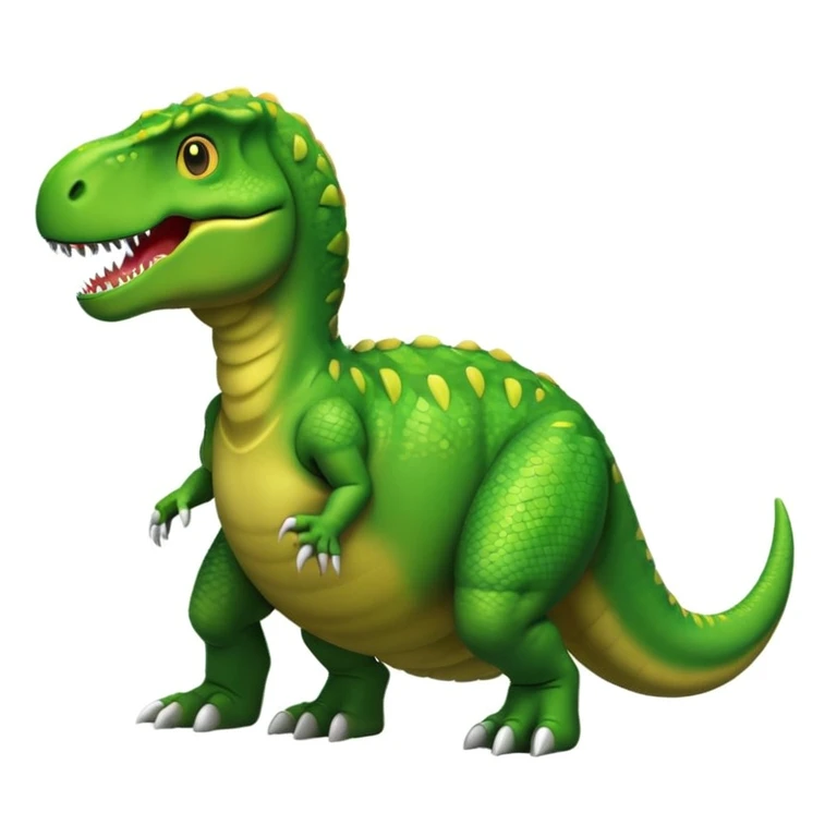 T-Rex chillin emoji