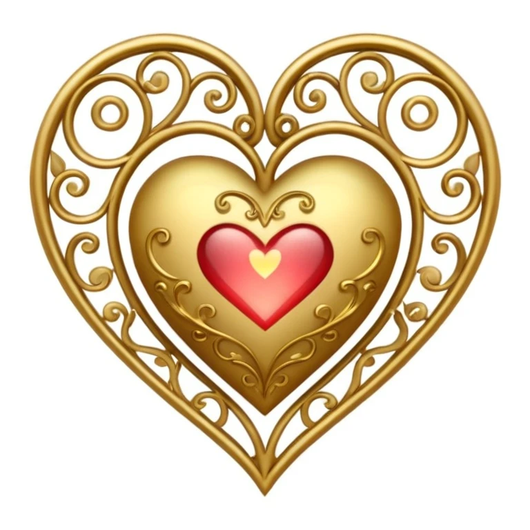 fairy tale themed heart emoji