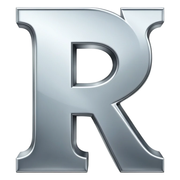 The letter R emoji