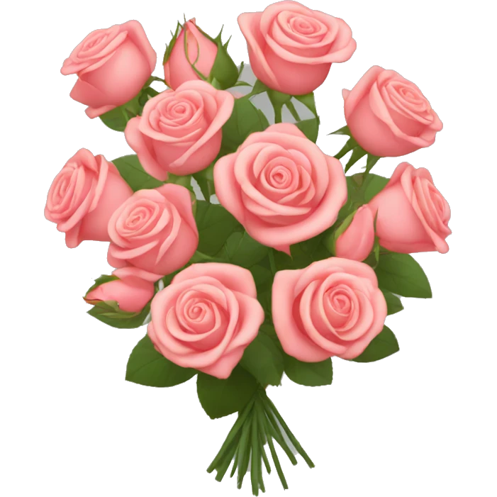 Rose bouquet  emoji