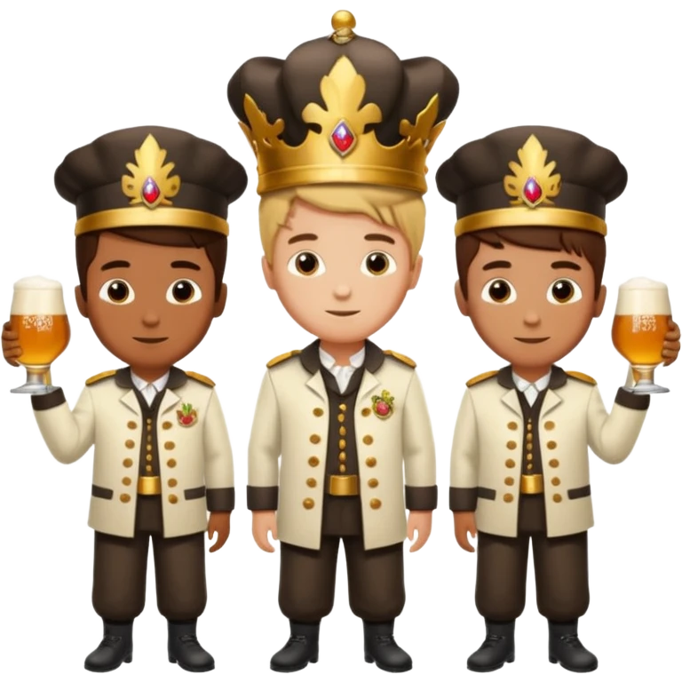 les rois du houblon? ILS SONT 3 GAR9ONS emoji
