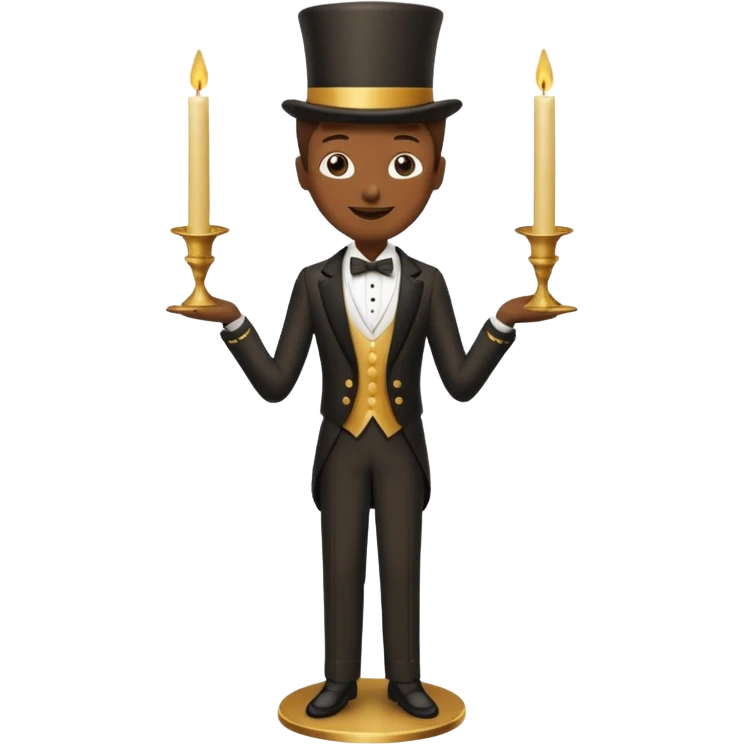 Character in Beauty and the Beast: Candlestick Butler Lumia emoji