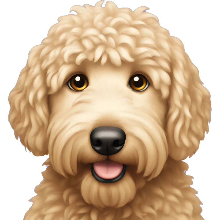 Golden doodle  emoji