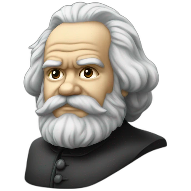 karl marx сhalma on the head emoji