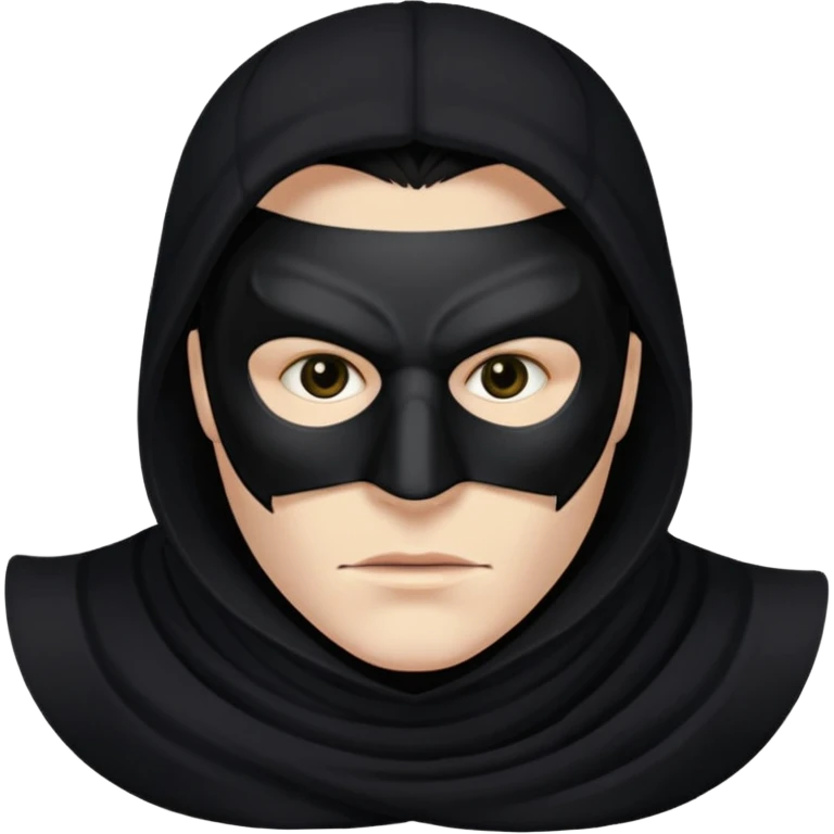 dc black mask emoji