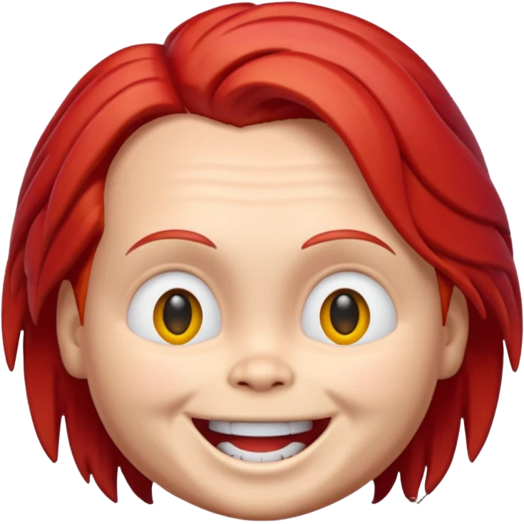 Un emojin de chuky emoji
