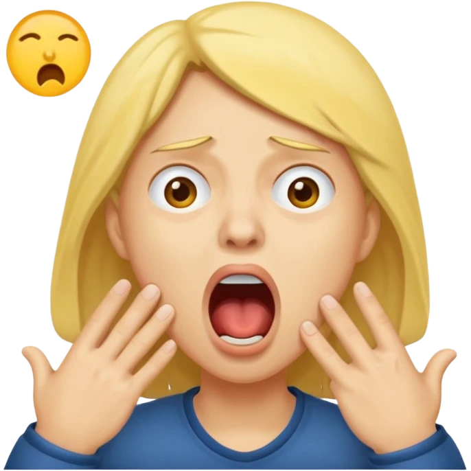 mad and yawning make it yellow tho  emoji