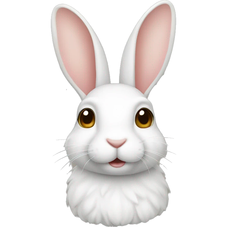 conejo blanco emoji