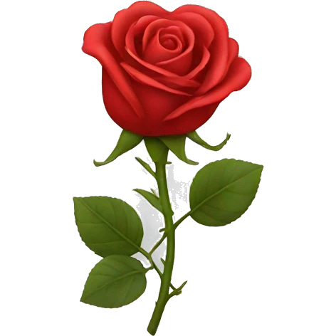 Rose Heart emoji