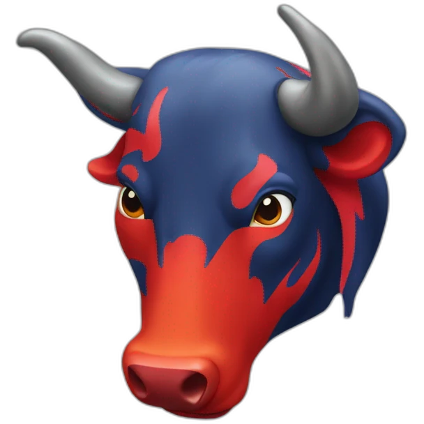 red bull head emoji