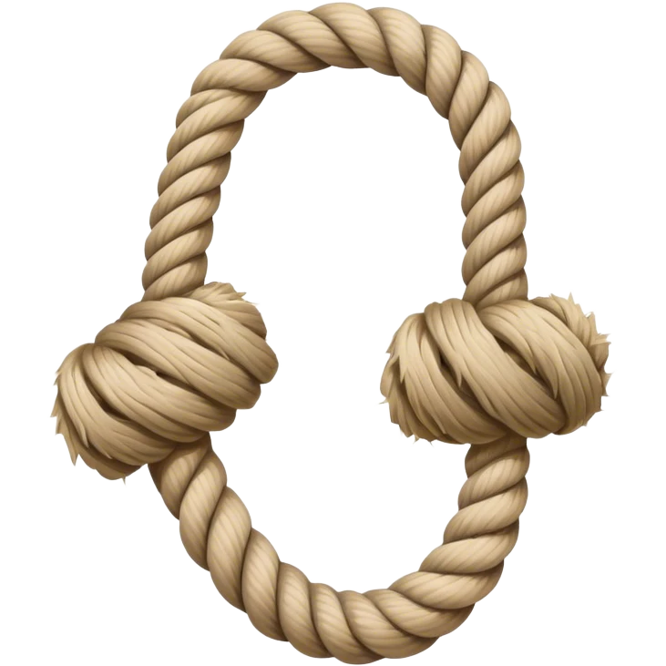 rope snapped in half emoji