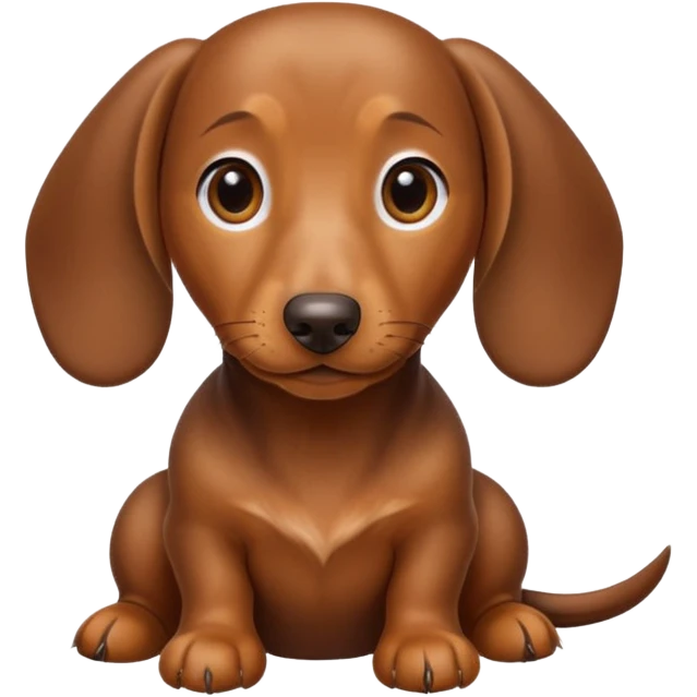 Perros salchicha emoji