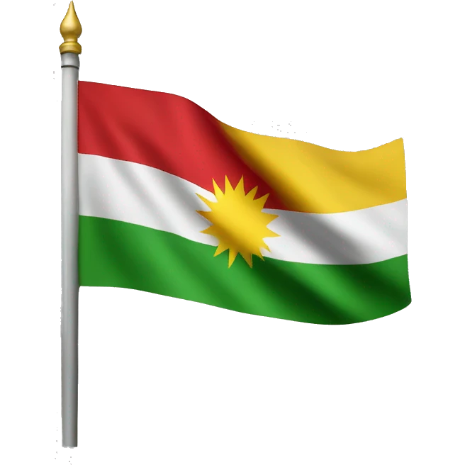 Kurdistan flag emoji