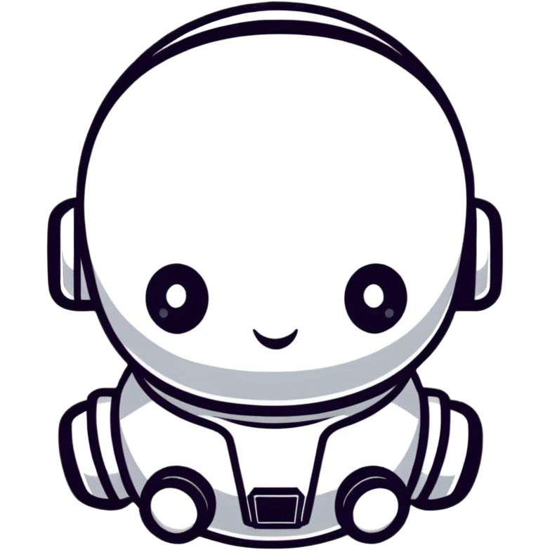 robot face emoji