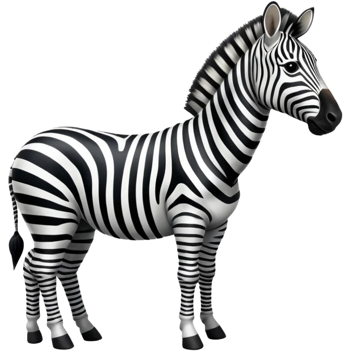 Zebra emoji